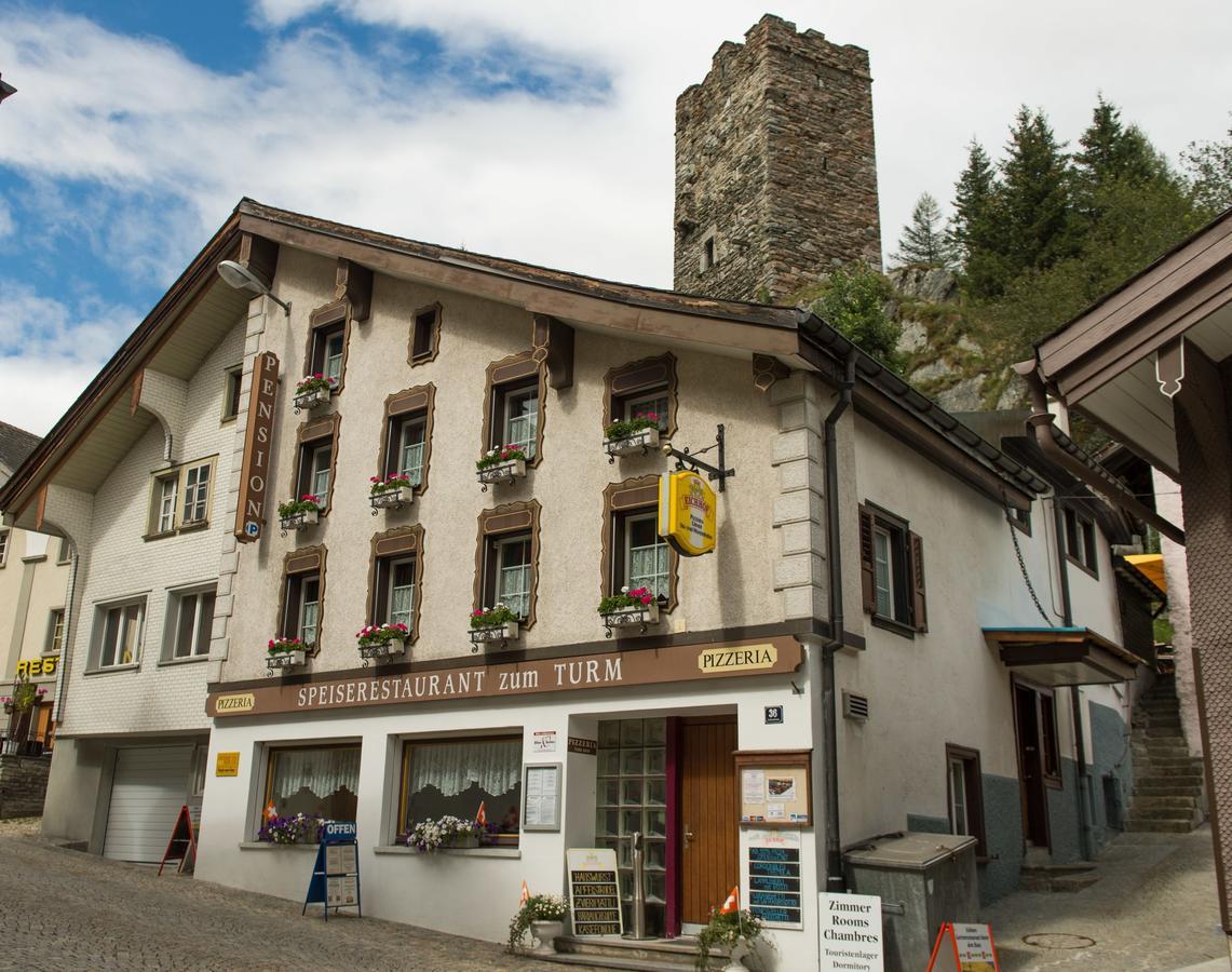 Gasthaus Pension Zum Turm Hospental Ngoại thất bức ảnh
